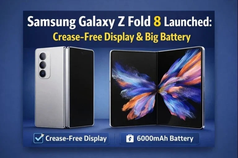 Samsung Galaxy Z Fold 8 Launched: Crease-Free Display & Big Battery