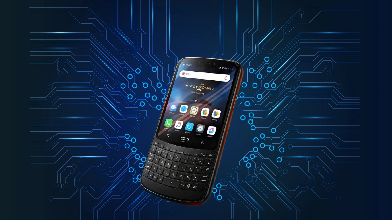 Click Communicator Smartphone: BlackBerry जैसा फोन, Touch + Keyboard!