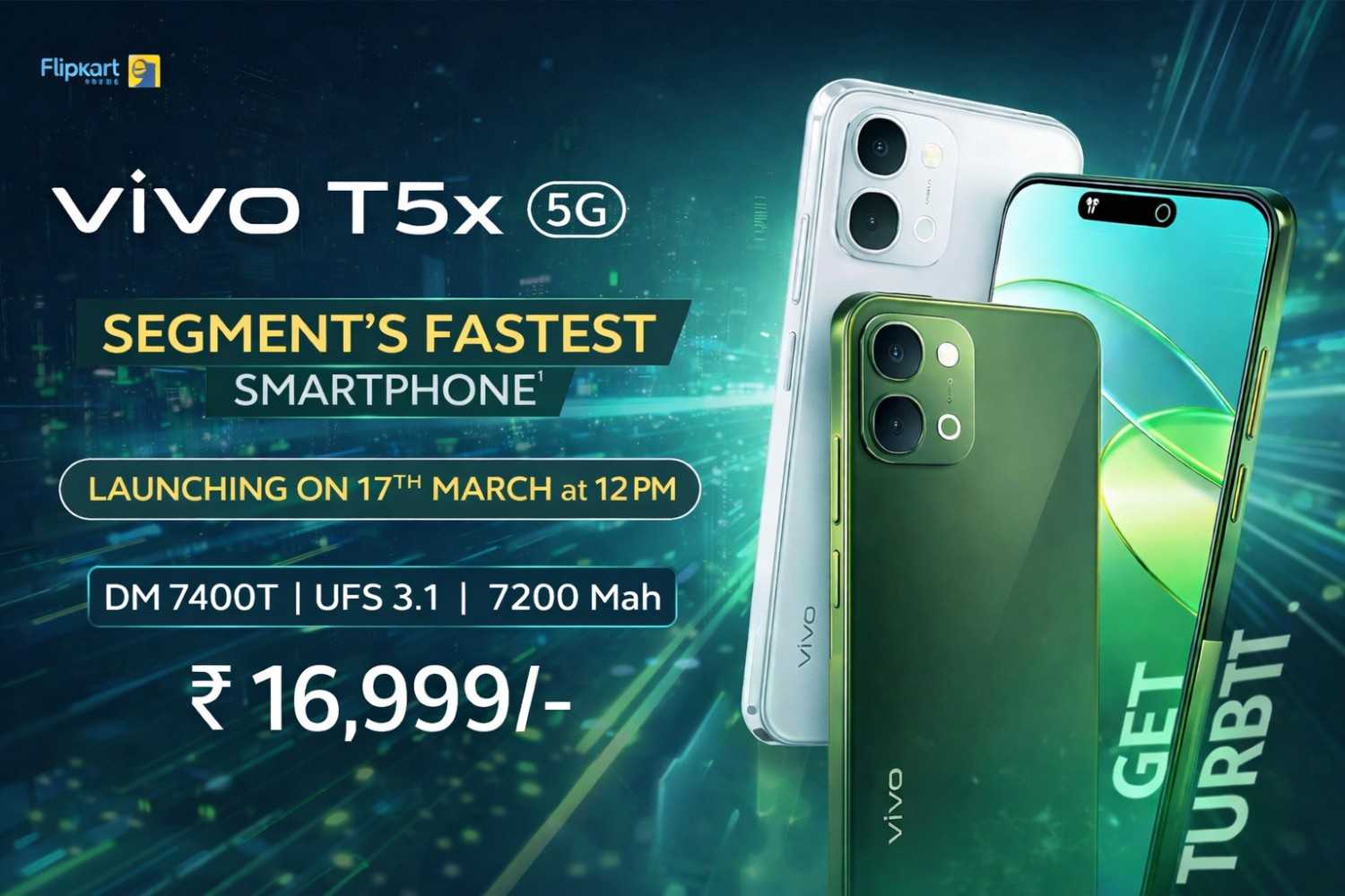 Vivo T5x 5G Launch in India: Price, Specs & Battery Details