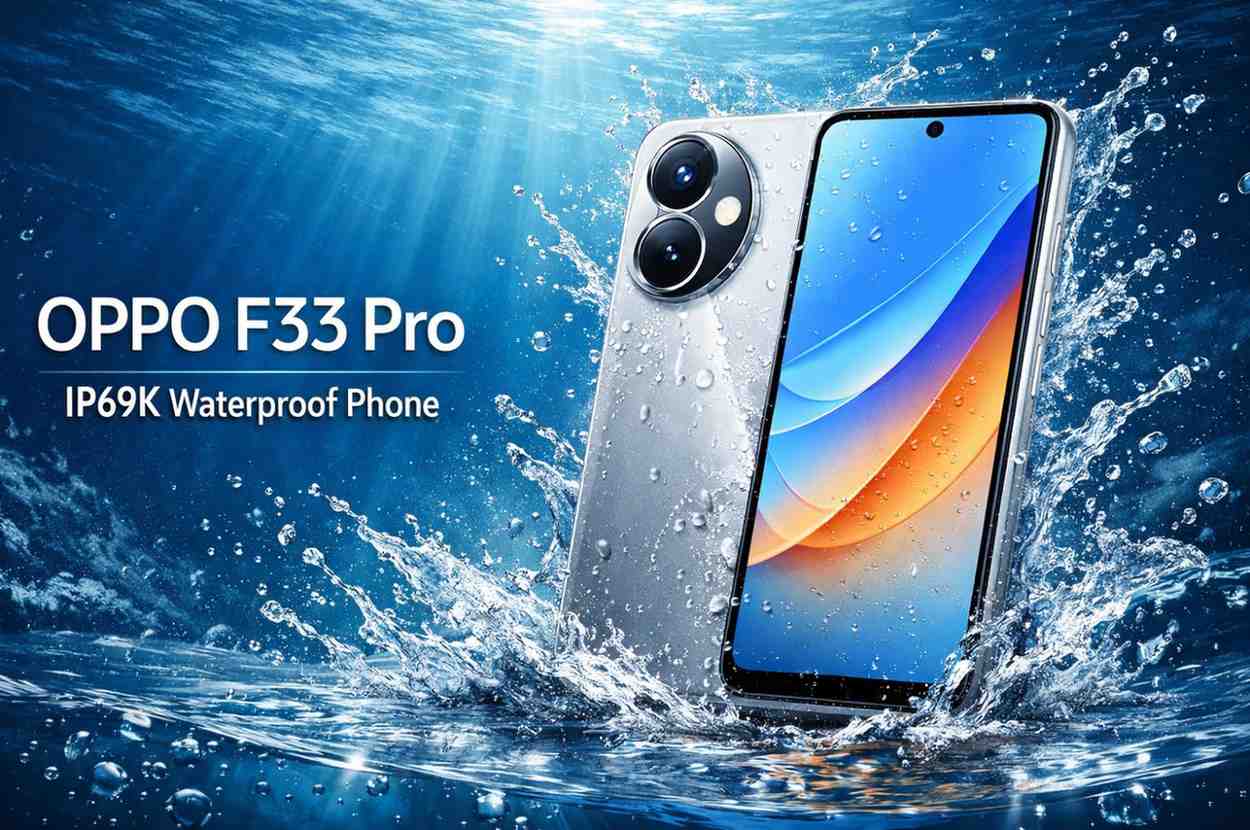 OPPO F33 Pro: IP69K Waterproof Phone with 7000mAh Battery